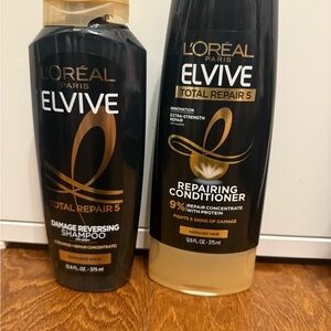L'Oreal paris Elvive Total Repair 5 Shampoo and Conditioner